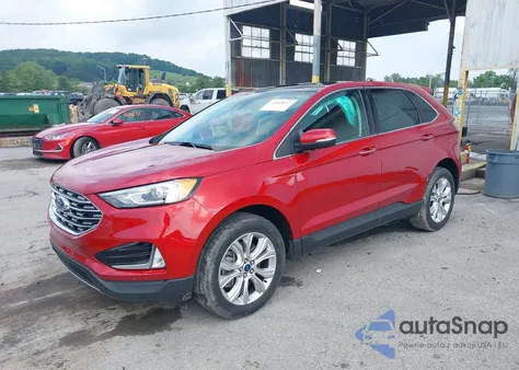 2022 Ford Edge Titanium z USA, uszkodzony, nr VIN 2FMPK4K94NBA43561